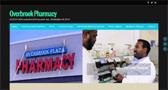 Desktop Screenshot of overbrookpharmacy.com